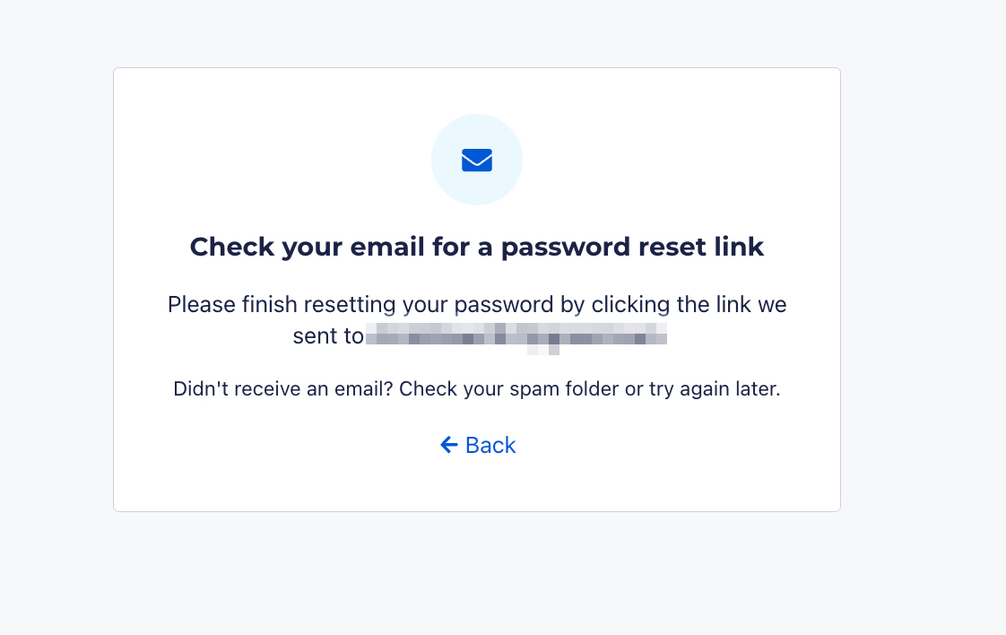 Screenshot of a pop-up asking the user to verify their identity with a temporary code. There is a Send Code button.